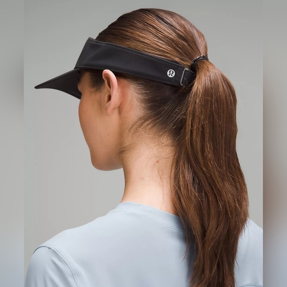Lululemon Sweatband All-Sport Visor in Black, Size S/M NWOT - Picture 2 of 11